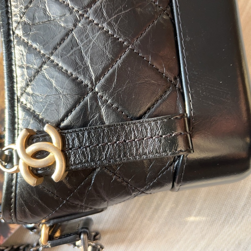 Chanel Small Calfskin Gabrielle Hobo Black✖️sold✖️ - Picture 2 of 11